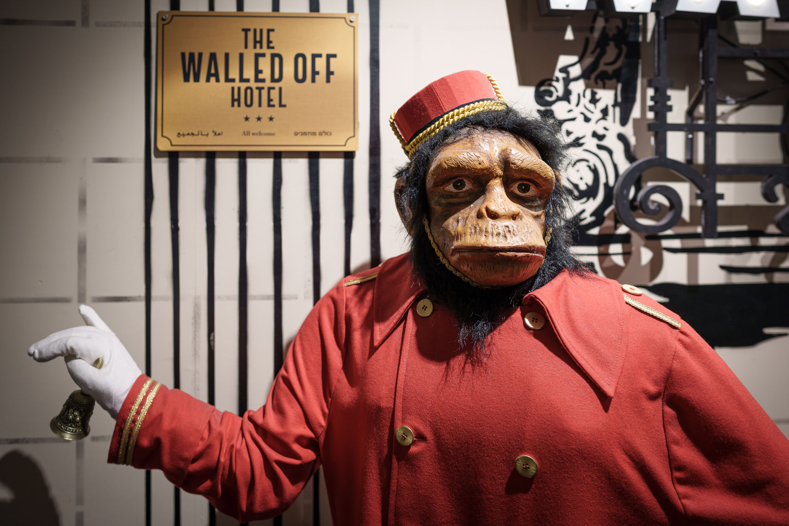 The Walled Off Hotel - Ape