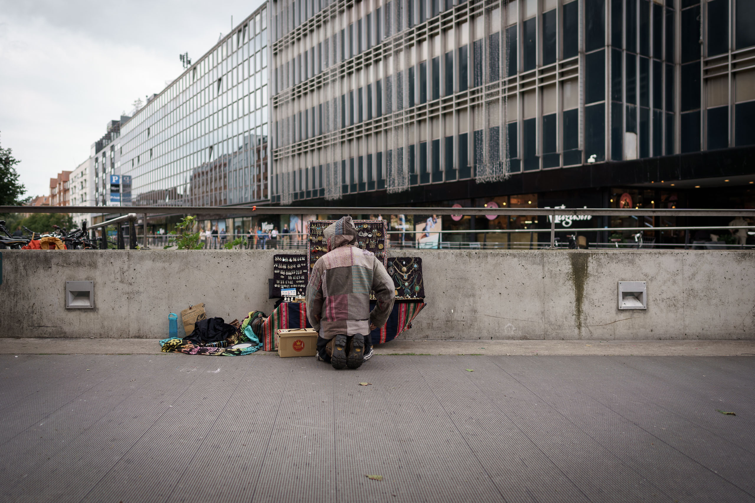 Kurz vor der Ladeneröffnung. ;)