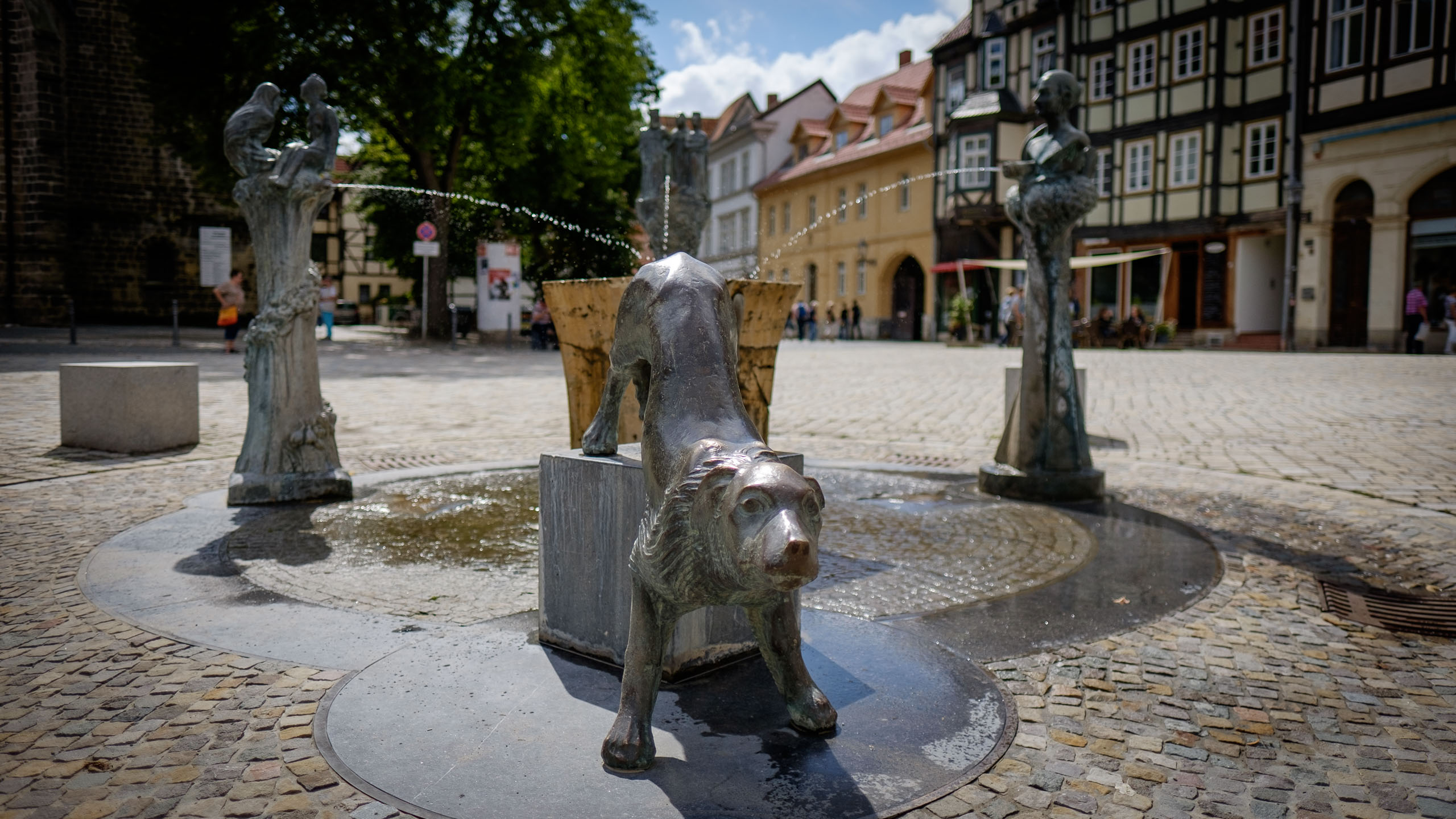 Der "Neue Brunnen" am Kornmarkt