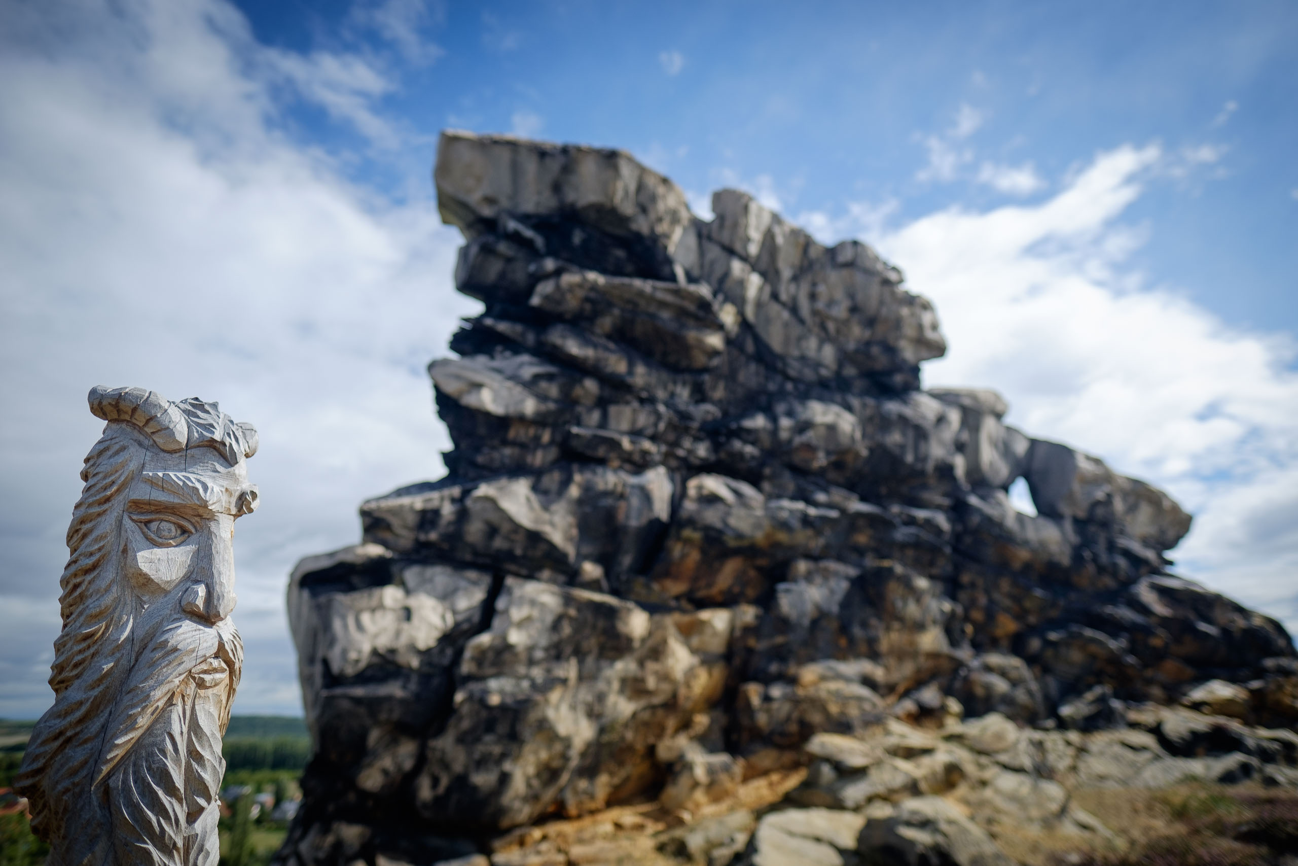Teufelsmauer - Mittelsteine