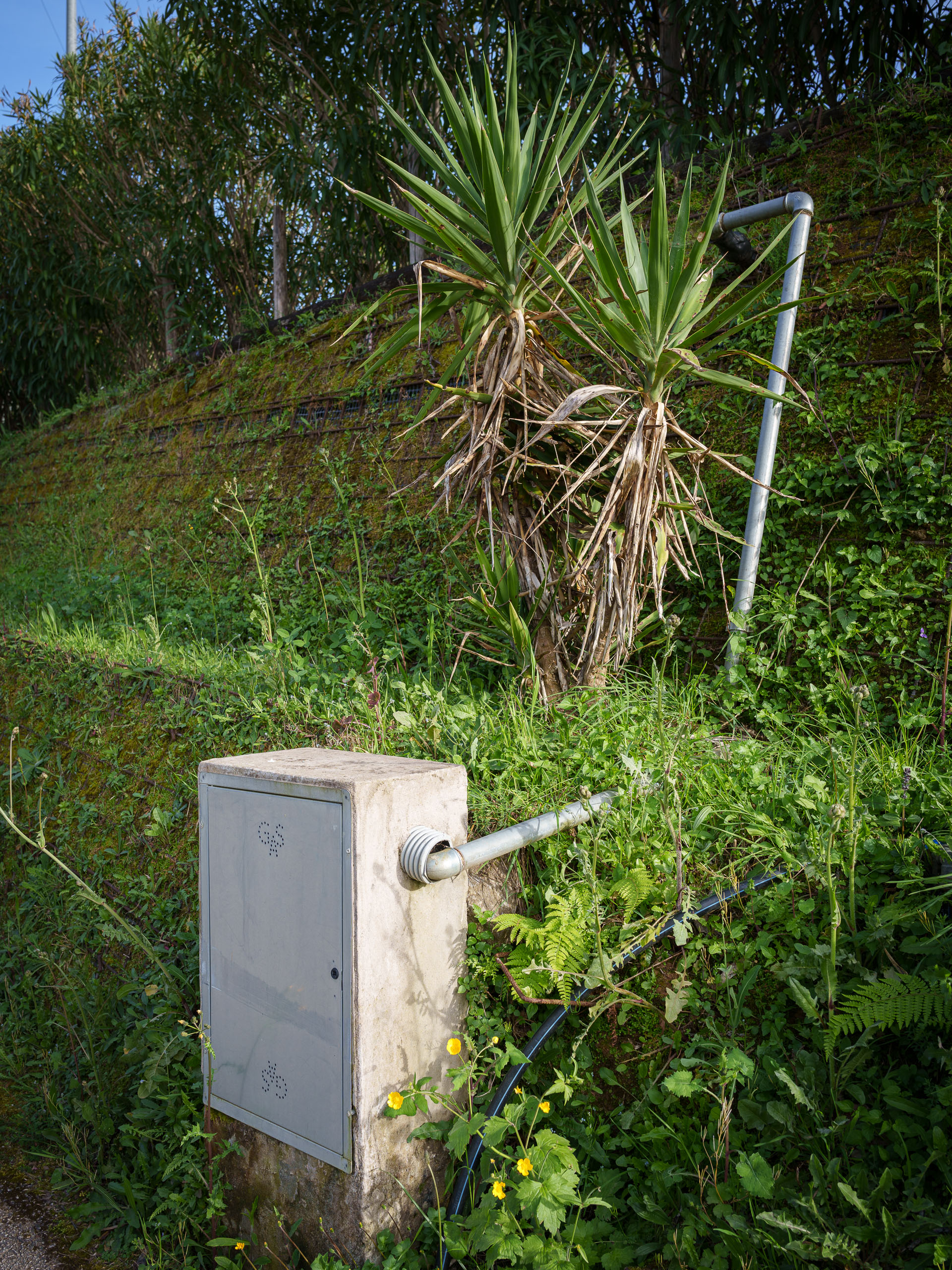 Gasinstallation in Italien.