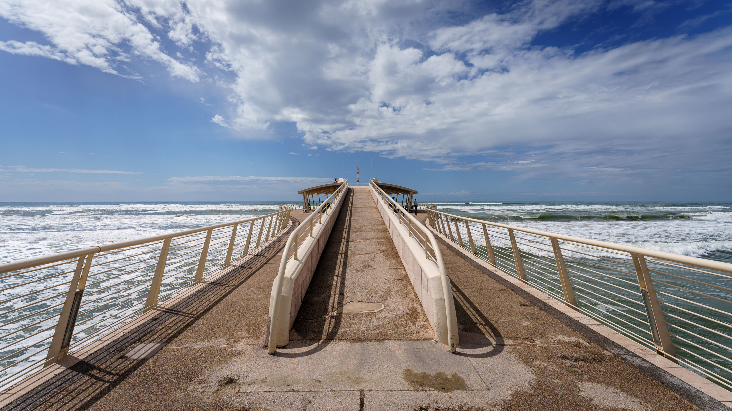 Seebrücke in Lido di Camaiore.