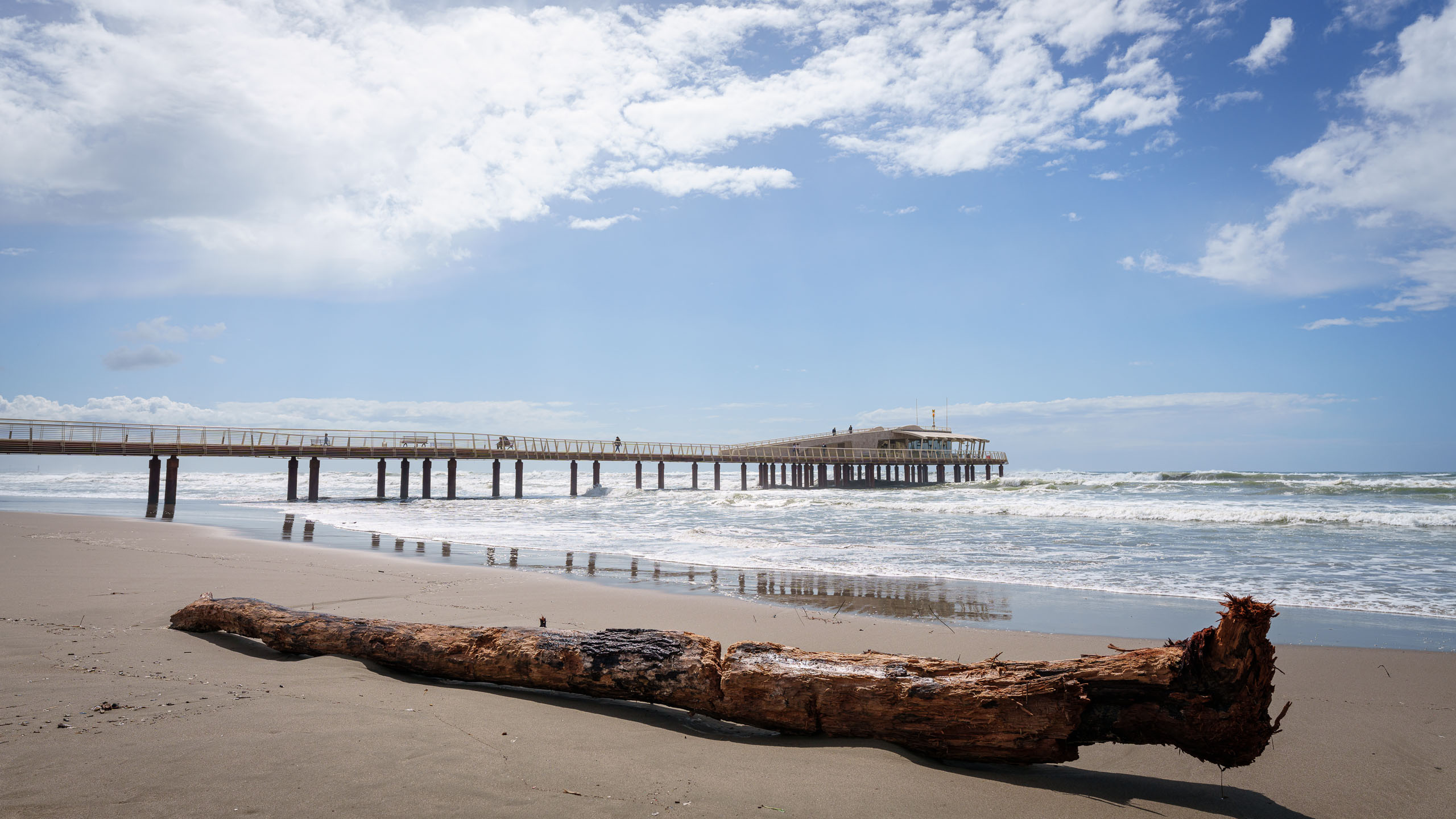 Am Strand in Lido di Camaiore.