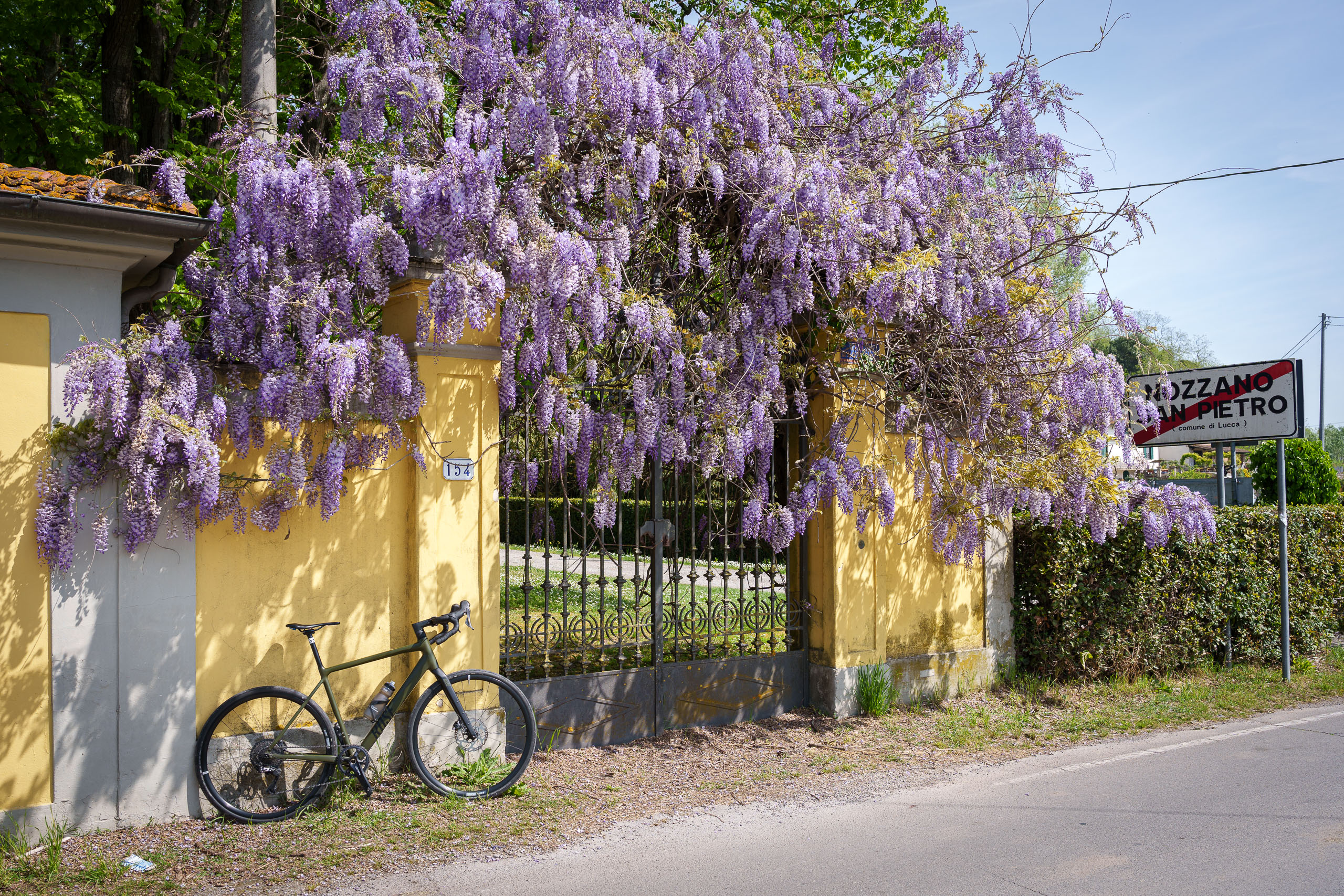Biketour in der Toskana.