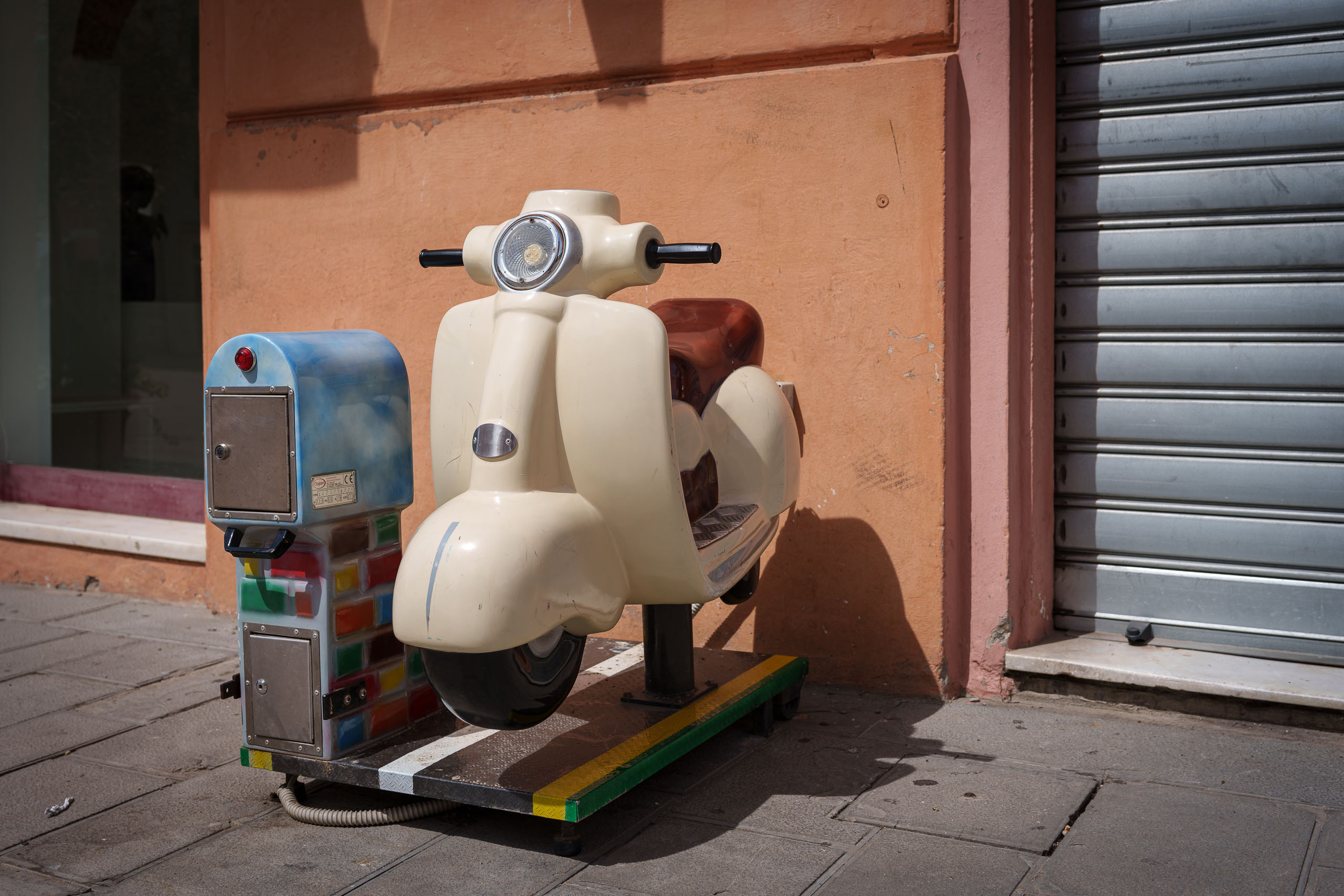 Hier beginnt die Karriere der Vespa-Fans. ;)