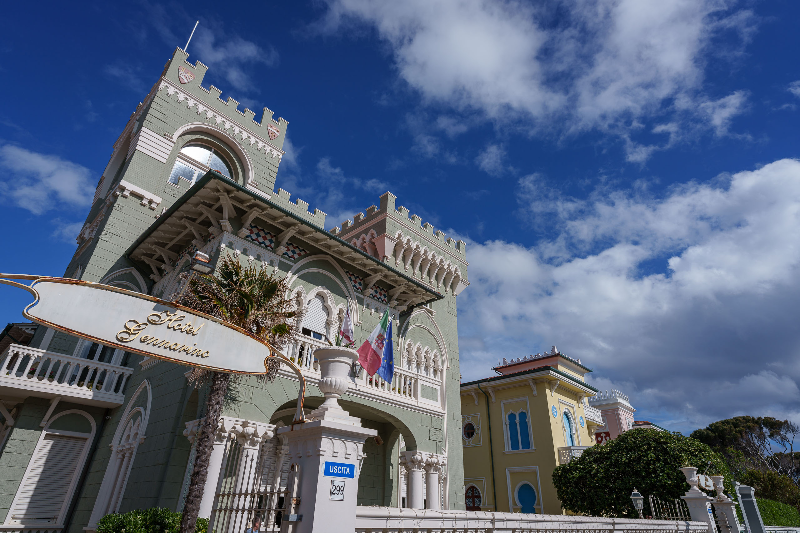 Nobelvillen in Livorno.