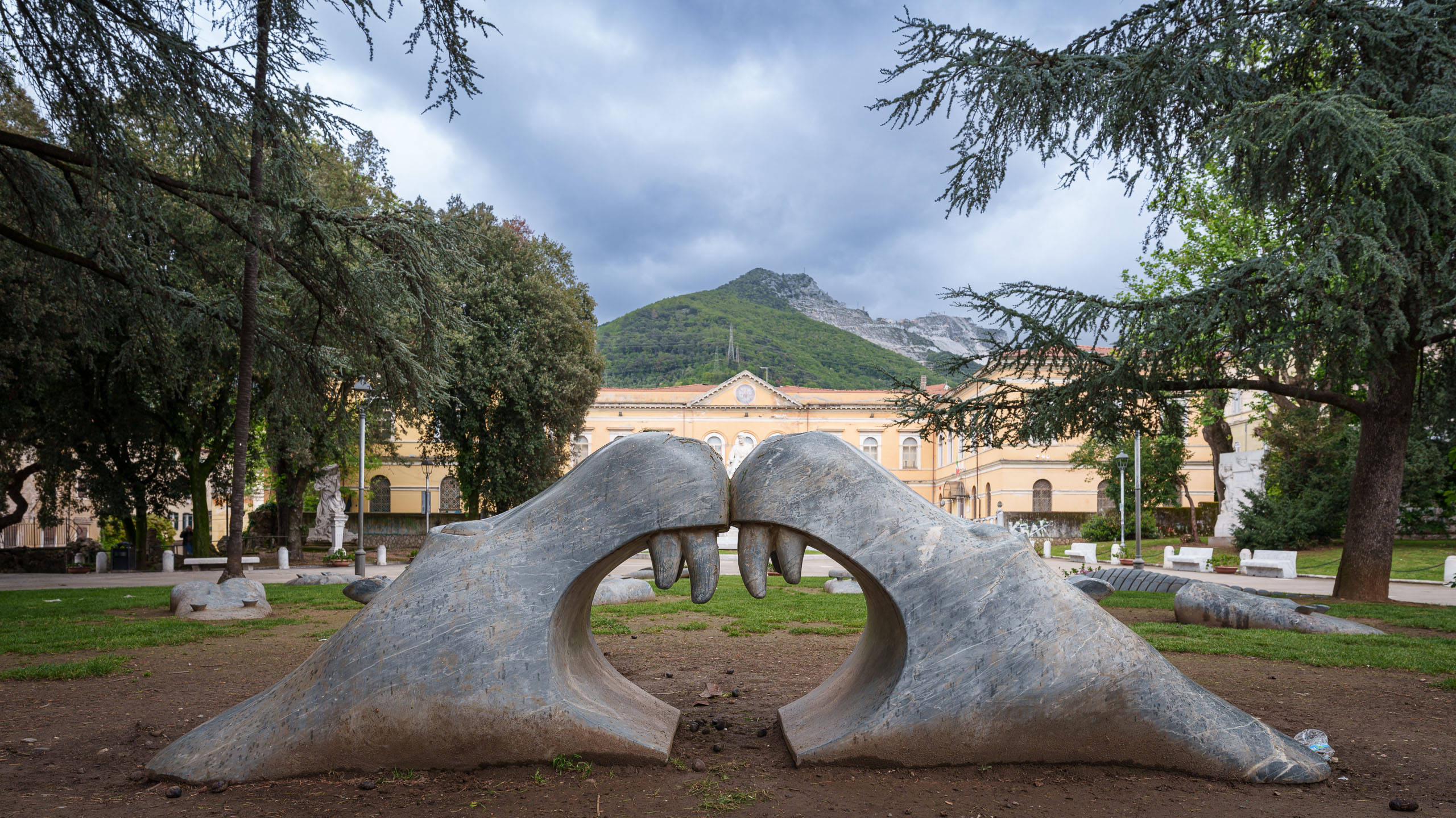 Marmorkunst in Carrara.