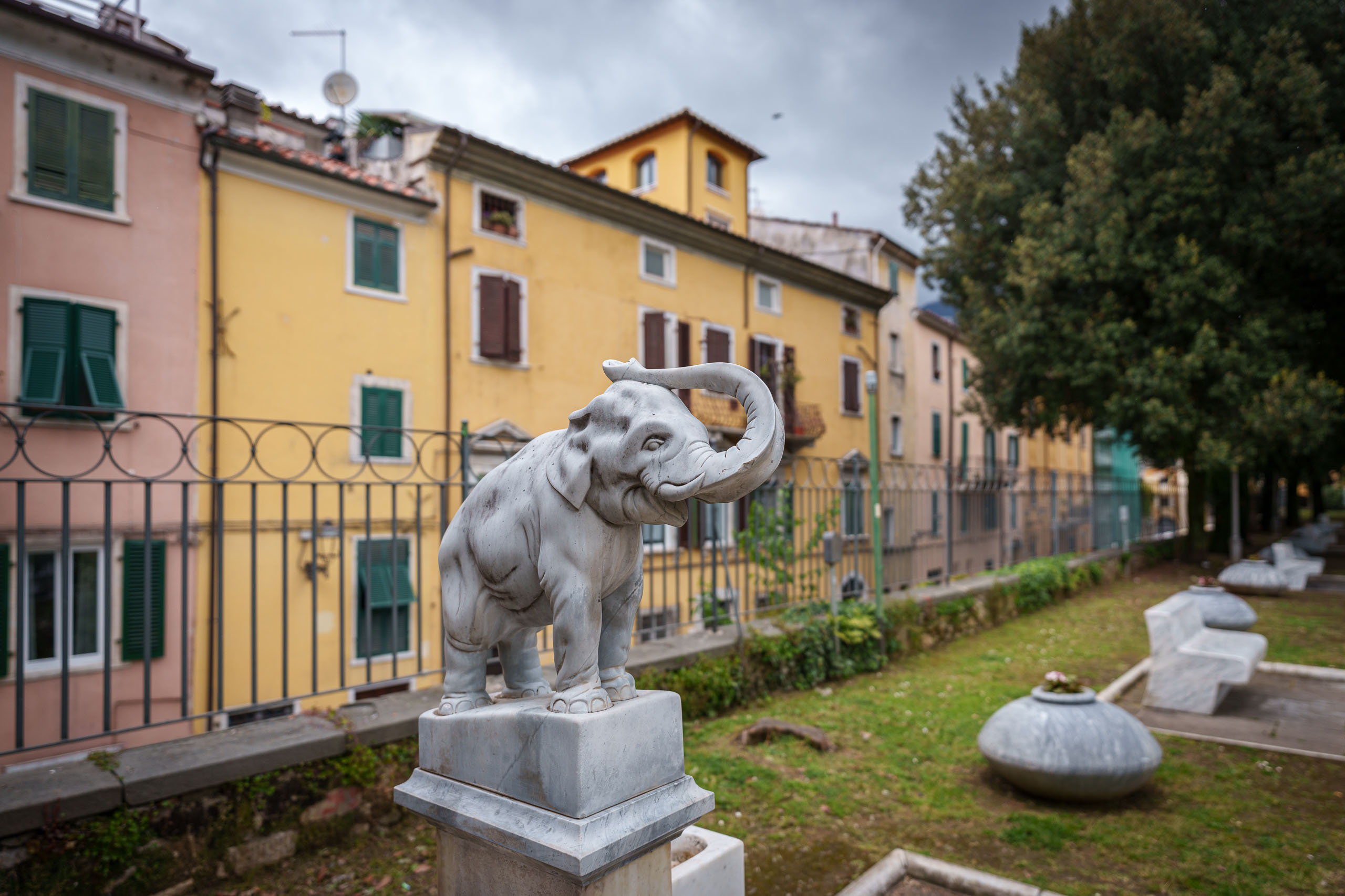 Marmorkunst in Carrara.