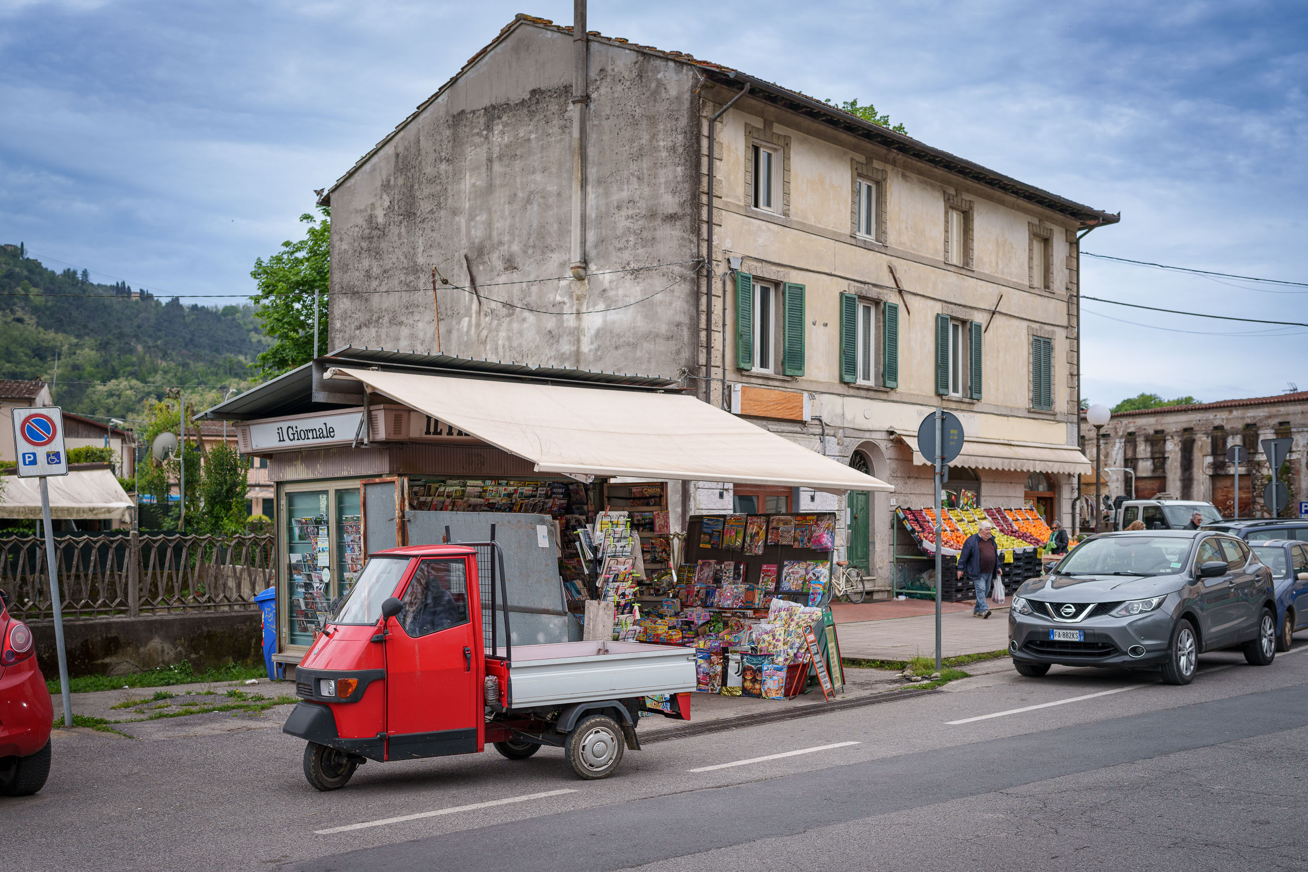 Piaggio Ape in Camaiore.