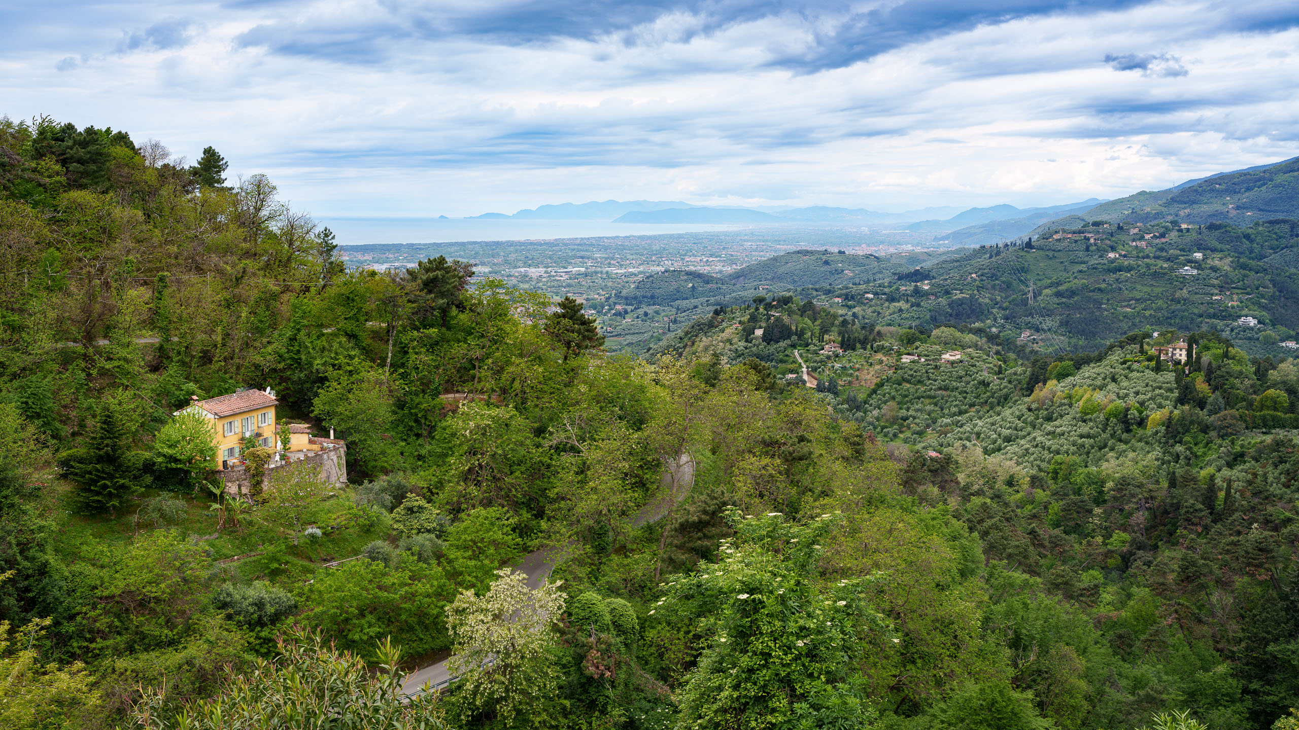 Aussicht von Pedona.