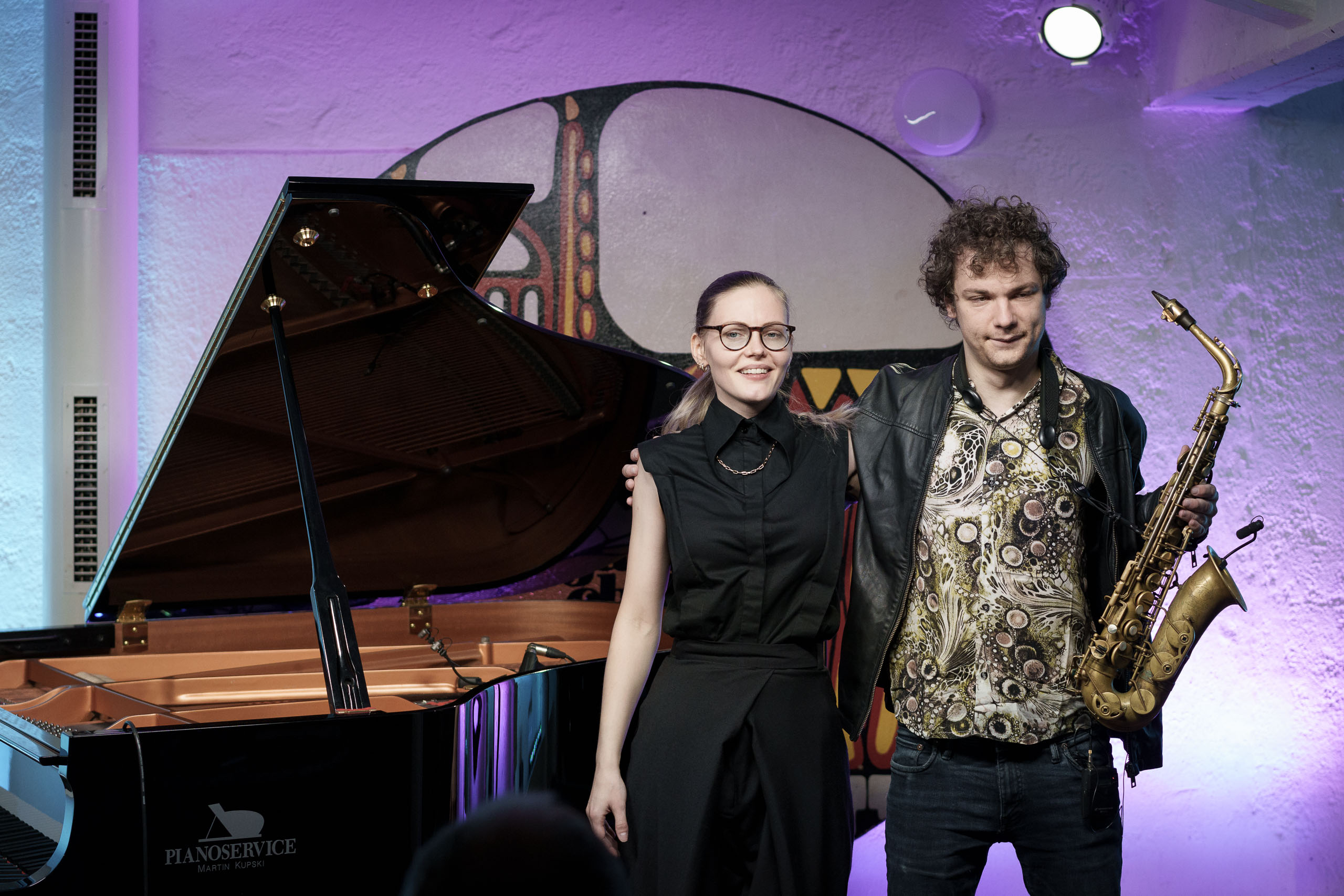 Johanna Summer (Klavier) - Jakob Manz (Saxofon)